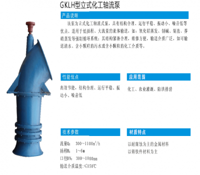 GKLH型立式化工軸流泵